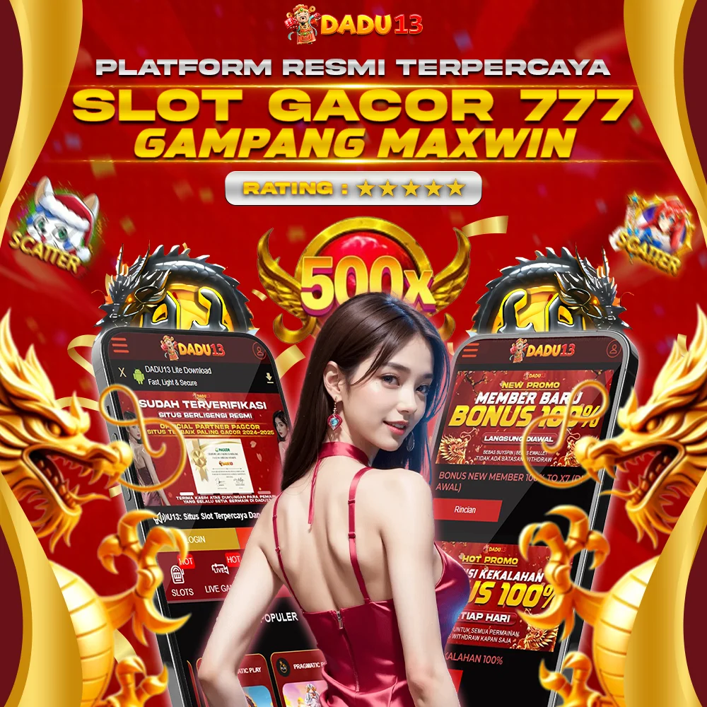 DADU13 > Link Judi Slot Terpercaya Gampang Maxwin Hari Ini Slot Gacor 777